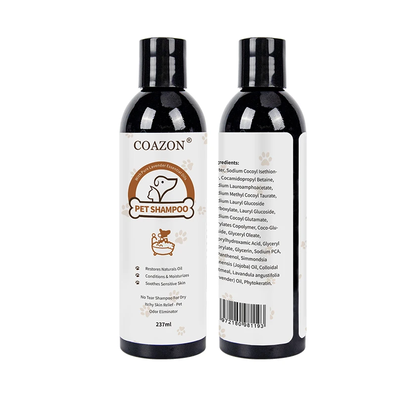 Private Label Custom Logo Cruelty Free Anti-Itch Pet wash shampoo Conditioner for Dryness Pets Care Deodorant