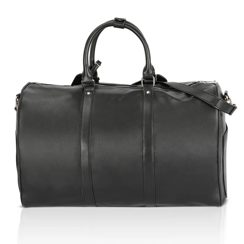 Высококачественная роскошная сумка-тоут из искусственной кожи для выходных мужская кожаная дорожная сумка