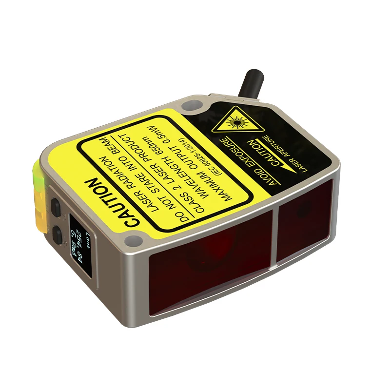 FUWEI FLR-100-RS485-M OLED Digital Display High Accuracy Laser Displacement Distance Measurement Sensor