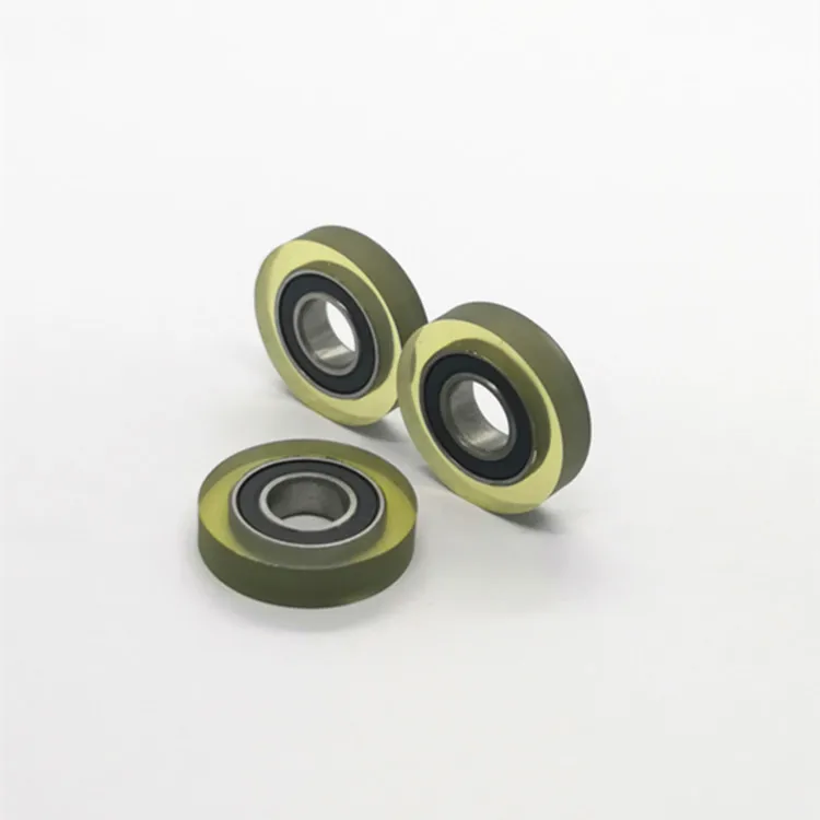 Durable zero noise sponge 22mm 688rs bearing pu roller for sale