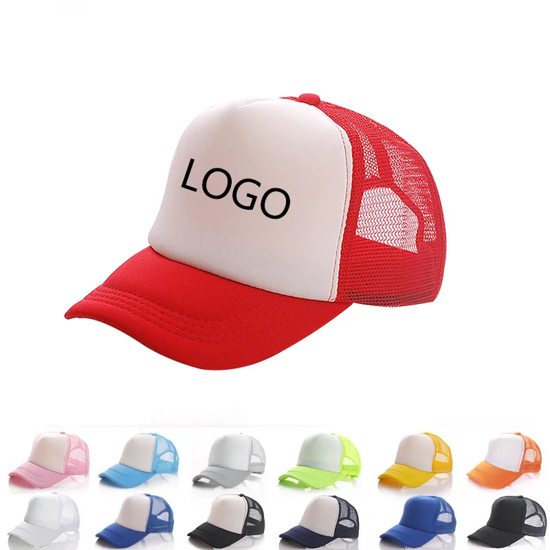  Promotional Sublimation Mesh Custom Trucker Hat Cap Professional Yiwu