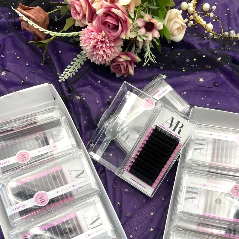 Qingdao AIMEIER Wholesale Volume Lash Extensions High Quality Classic Individual Eyelash Extension Easy To Graft Classic Lashes
