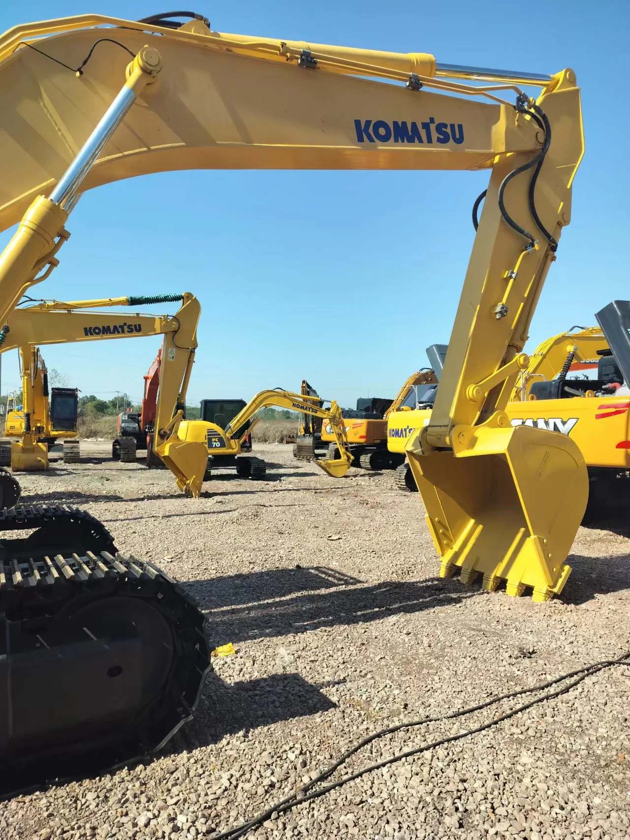 Original Komatsu Used Excavator PC 400 240 350 Sale In Low Price