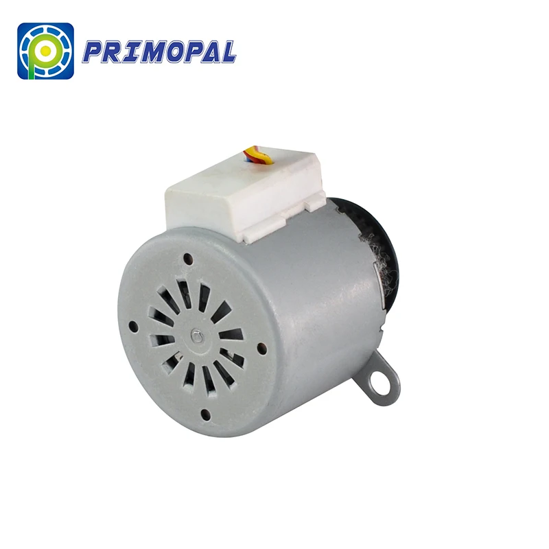 PrimoPal High Quality 2 Phase 7.5/8.4 Dia.35mm PM Permanent Magnet Stepper Motor with gear box
