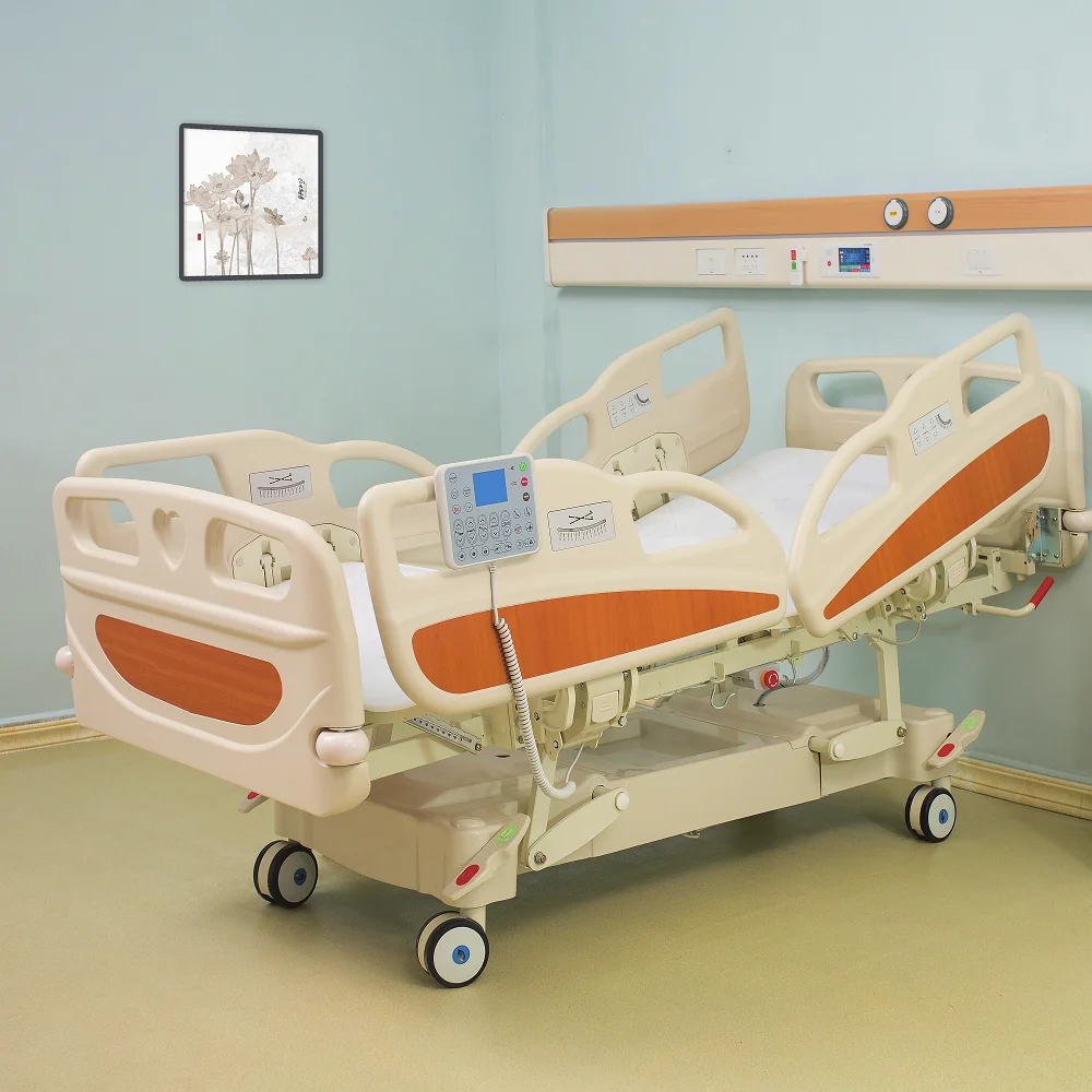 Hospital bed clinic equipment icu beds electric nursing patient bed hospital price