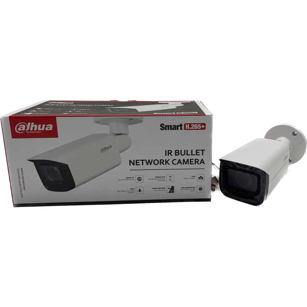 Dahua IPC-HFW5442T-ASE 4MP IR Fixed-focal Bullet Built-in MIC Network Camera Dahua IP Camera