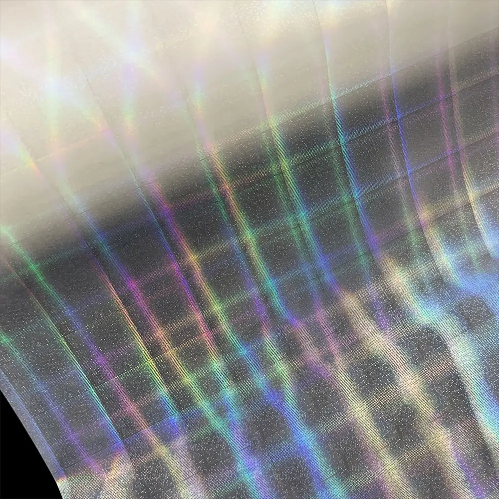Custom hologram film iridescent clear thermal transparent 3d lamination film