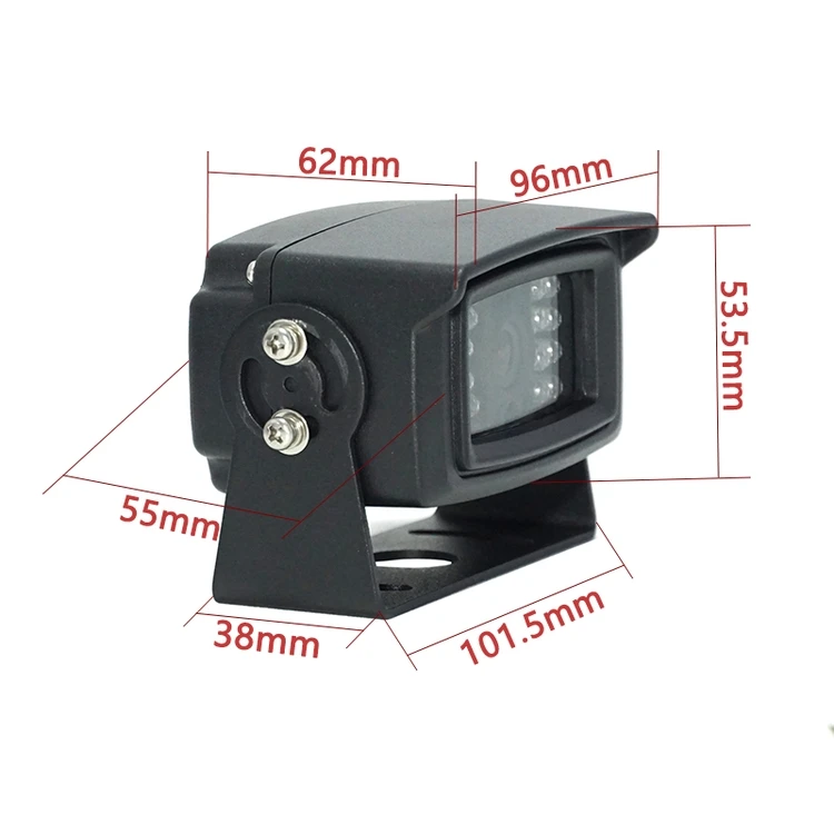 Factory Directly Sell Waterproof Night Vision Car Monitoring Camera for Truck Bus Caravan  Forklift