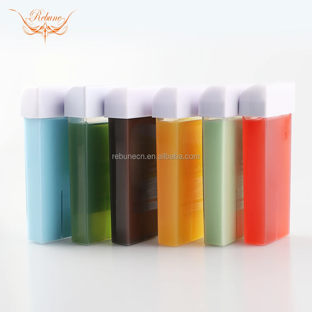 Roller Cartridge Wax 100G Soft Depilatory Wax Healthy Hair Removal Wax Roll on for Professional Beauty Use