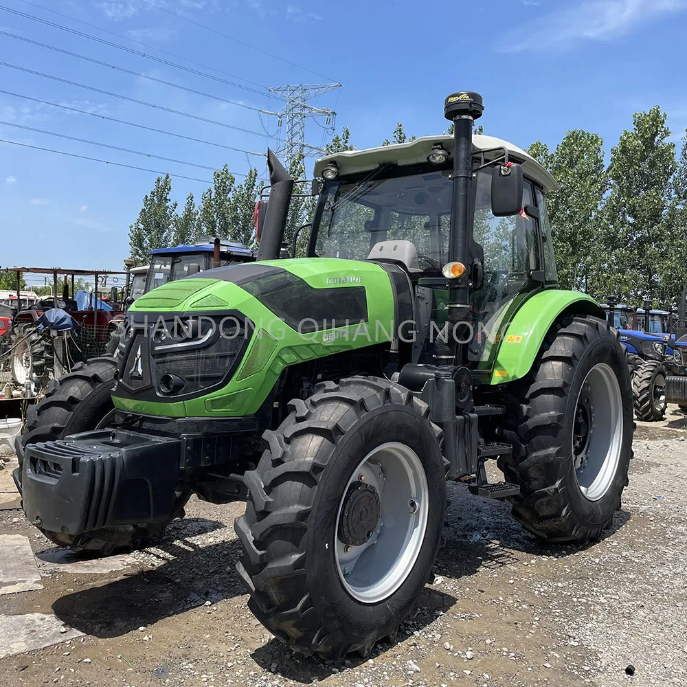 Used Tractors Deutz Farr CD1804 180hp 4x4wd used Farm Wheel Tractor With Small Mini Compact Agricultural Machinery Equipment