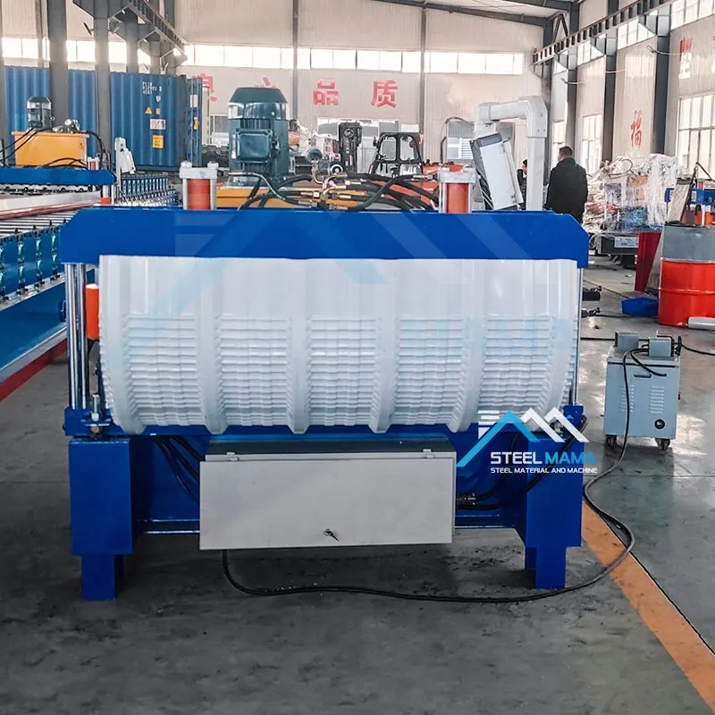 Hot Sales Easy to Operate Automatic Hydraulic Metal Roof Sheet Crimping Roll Forming Making Machine