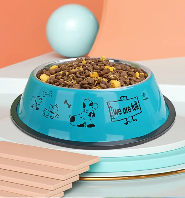 Custom Stainless Steel Dog Bowl Wholesale Pet Cat Food Feeder Stainless Steel Bowls