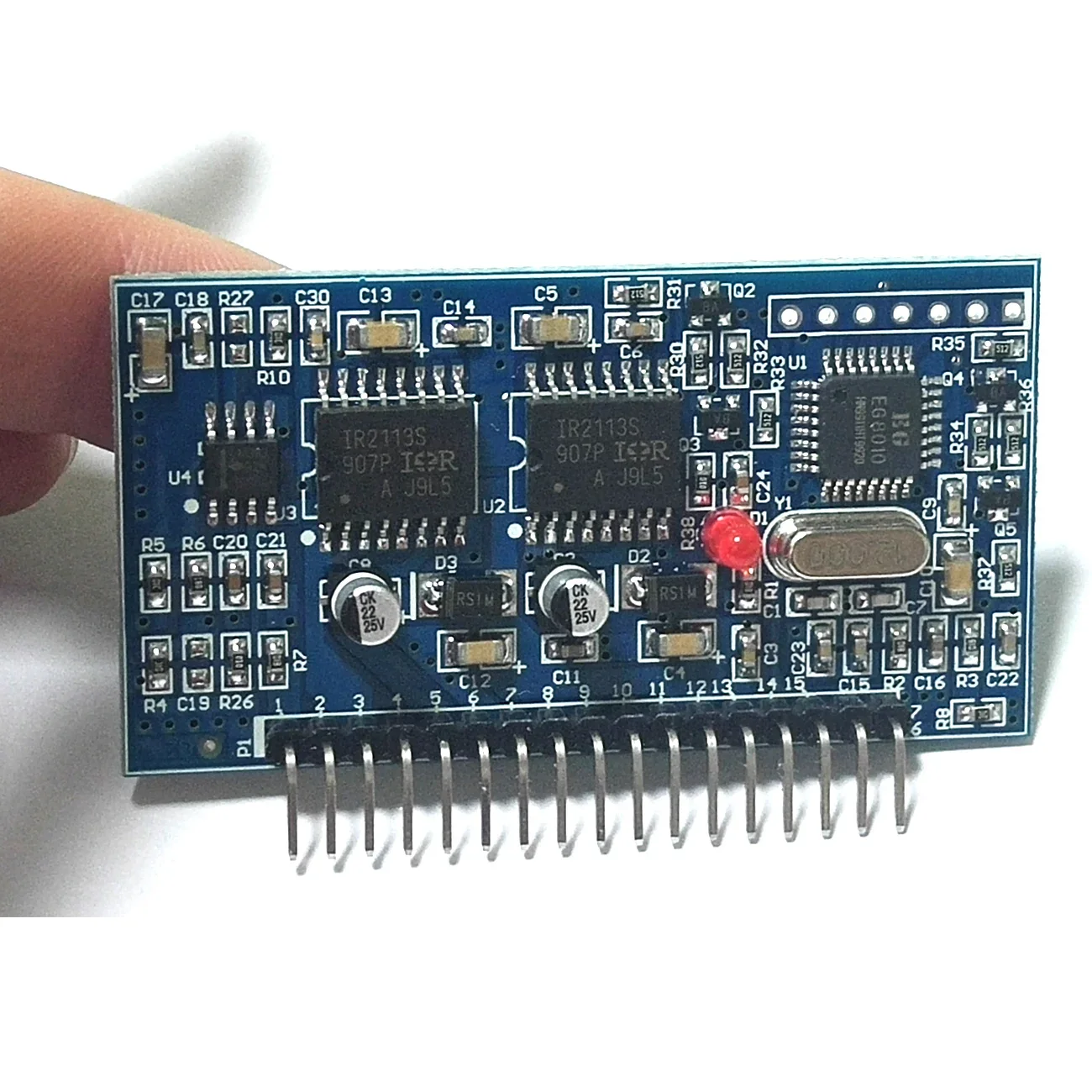 LTRIG custom 1Pcs 5v DC-AC pure sine wave inverter driver board egs002 12mhz crystal oscillator eg8010 + ir2113 driving module