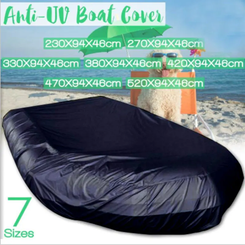  Waterproof UV Resistant Inflatable Boat/Dinghy/Tender Cover Storage