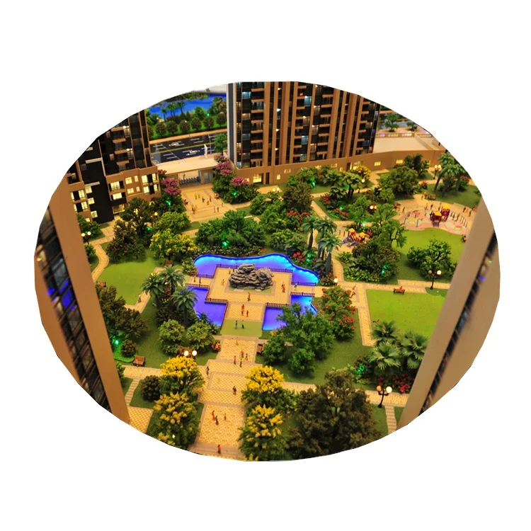 3D architecture model landscape design for other construction