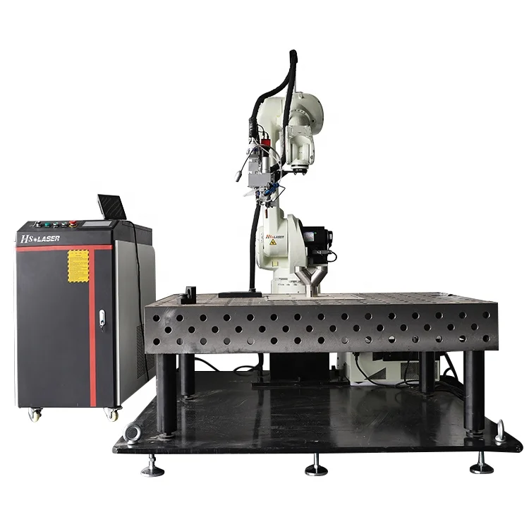 Automatic Laser Weld Machine With Head Welding Hs High Precision Sheet Metal Laser Welding Machine