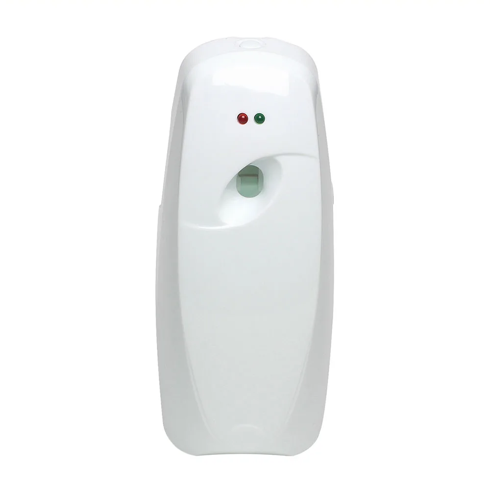 Hotel lobby battery operated wall mounted automatic spray fragrance aerosol dispenser with refillable bottle