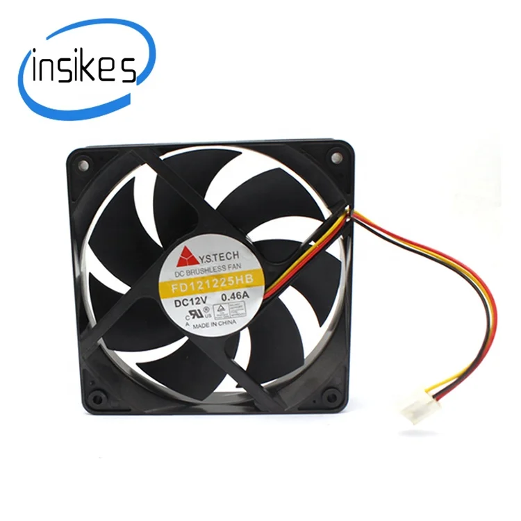 FD121225HB 12 В 0.46A 12025 12 см ветер вентилятор охлаждения двойной мяч промышленный вентилятор