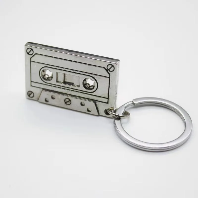 Punk Retro Fashion Men and Women Radio Tape Pendant Personalized Recorder Necklace Unique Jewelry Gift Wholesale