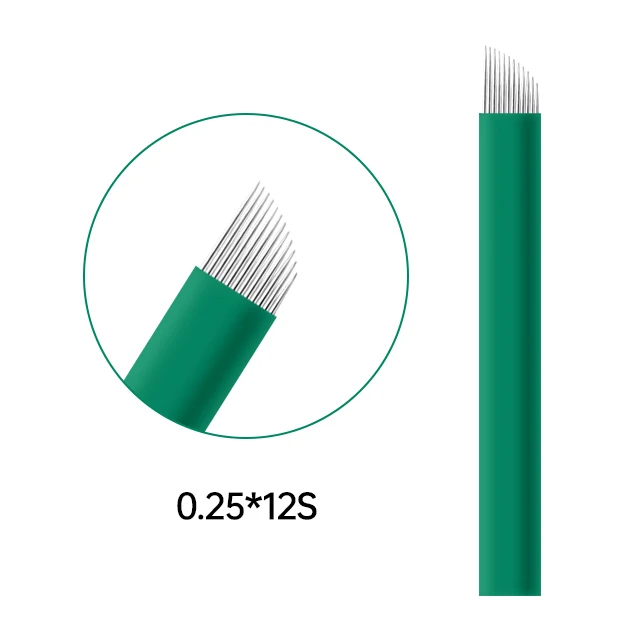 OEM/ODM Piercing Needles Manufacturer Mast Tattoo Needle For Eyebrow Eyeline And Lips Needle 0.25mm to 1.5mm