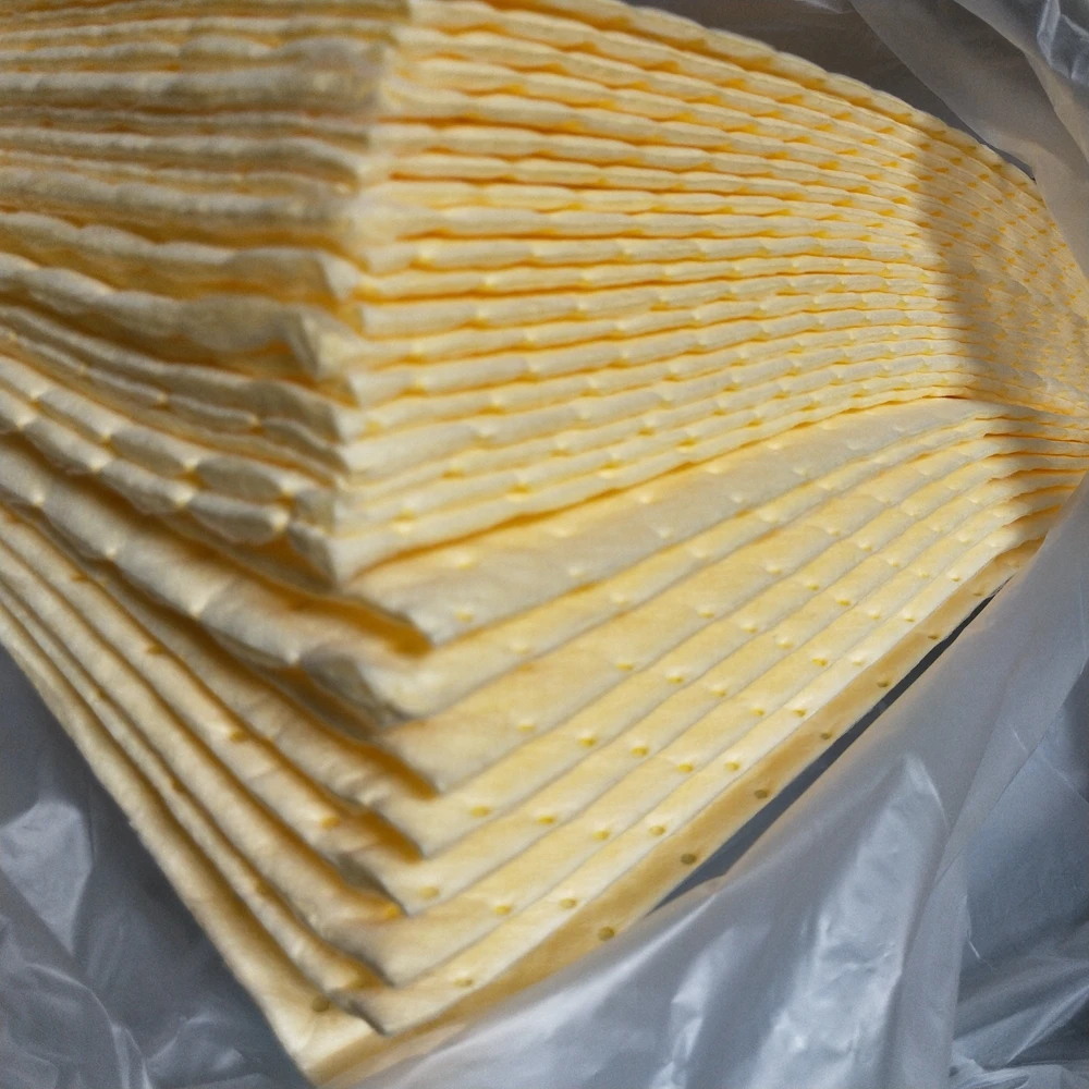 Professional Manufacturer Manual Oil Absorber Biodegradable Chemical Adsorption Pad