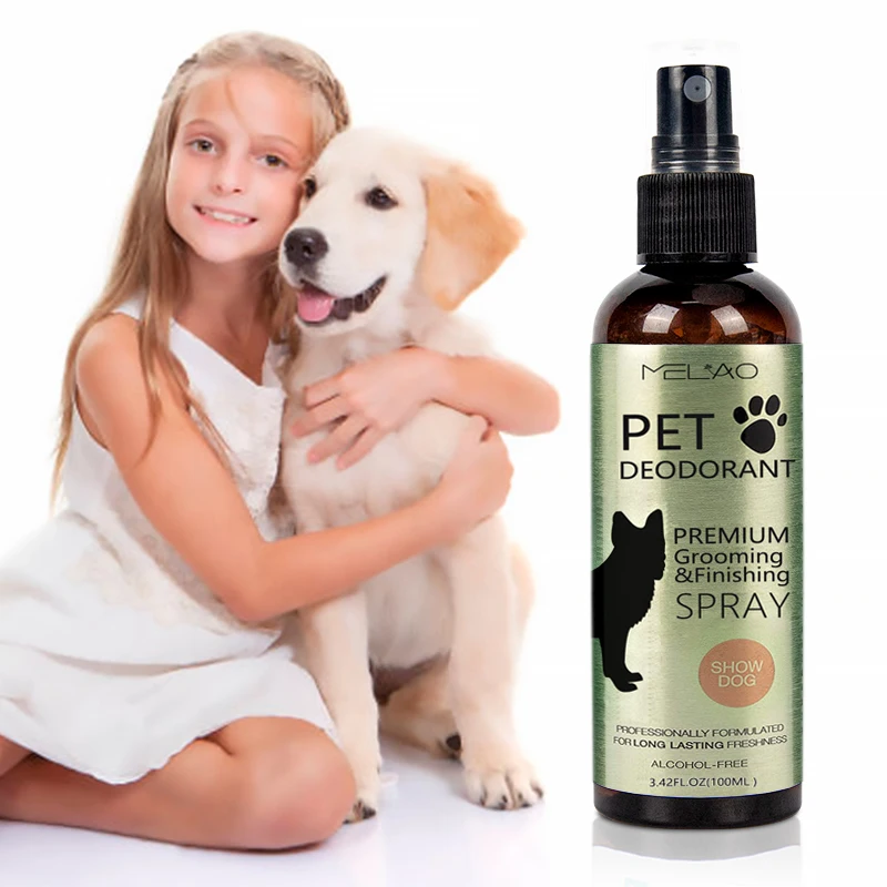 Organic Dog Natural Pet Cologne Premium Scented Clean Fresh Scent Perfume Body Spray Deodorizer for Dogs and Cats