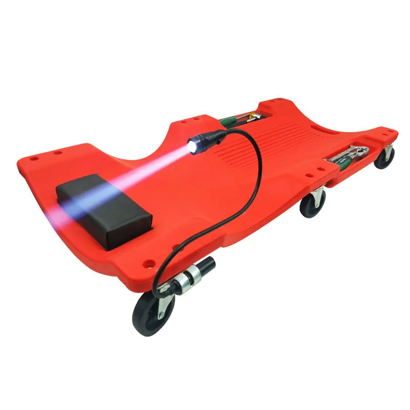 36 inch lying board thick car repair lying board with universal wheels and lights repair skateboard Repair car lying board