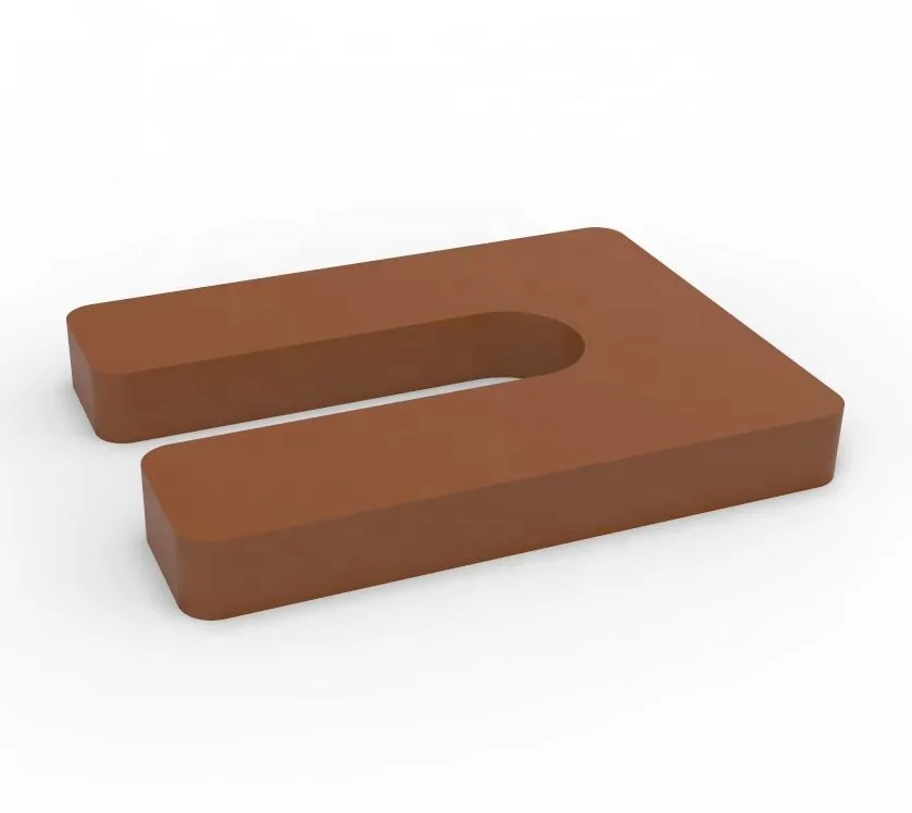 1/2' Window Packer Plastic Shims Structural Horseshoe U Shaped Tile Spacers Horseshoes Shims Plastic Packers for Leveling