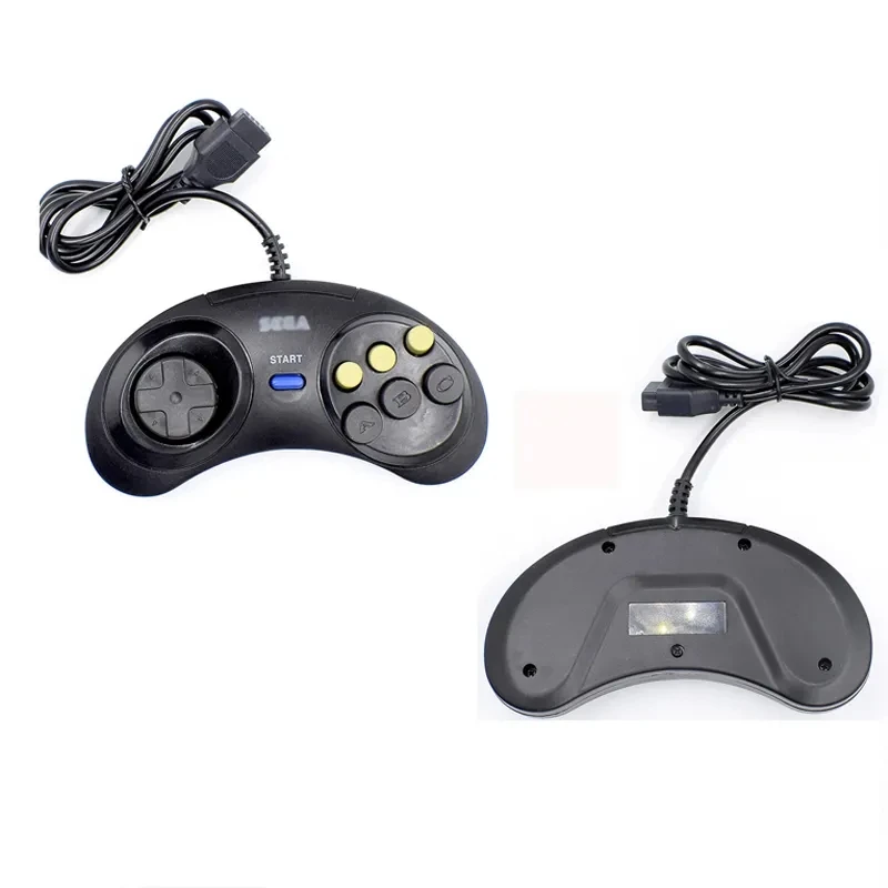 USB Wired Classic Manette For Sega Mega Drive Handle Gaming Controller Mando Joystick For SEGA Genesis MD2 Gamepad