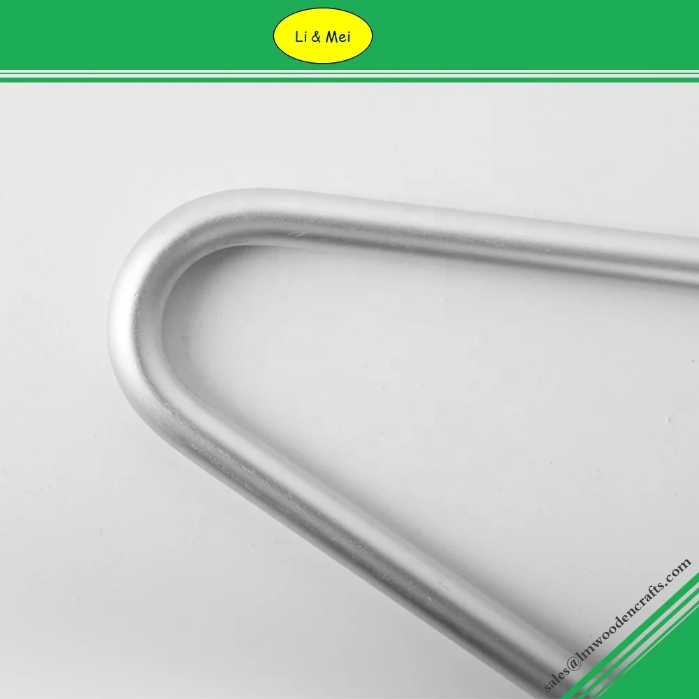 LM1009 Durable Custom Aluminum Dry Cleaner Hanger For Clothes