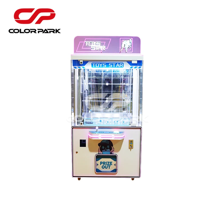 Prize Gift Machine Doll Push Win Coin Operated Arcade Toy Vending Machine