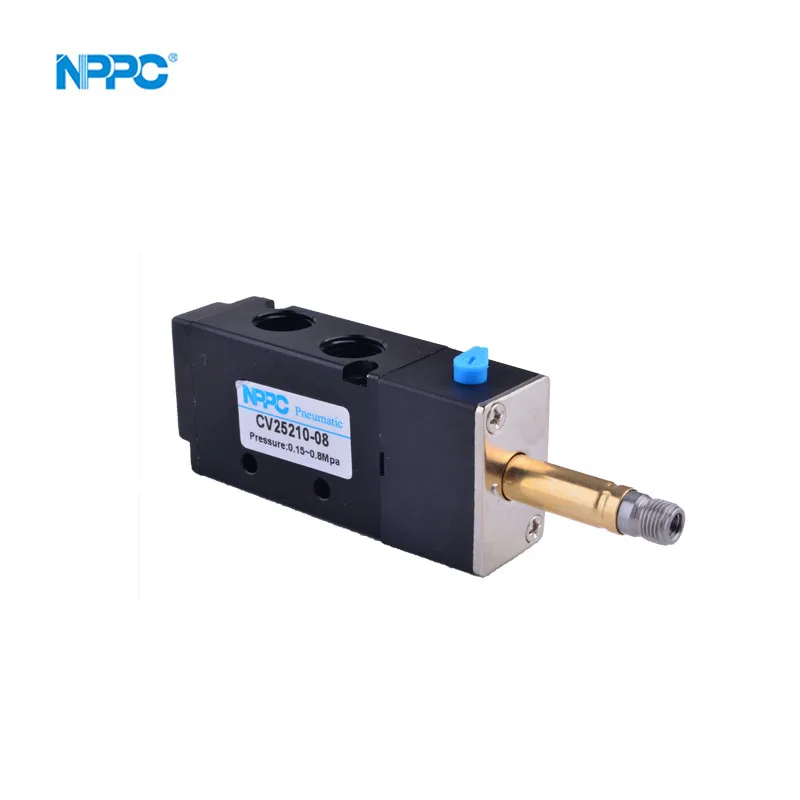 CV series single coil solenoid valve 4V210-08  CV25210-08 normally close manufacturer china factory
