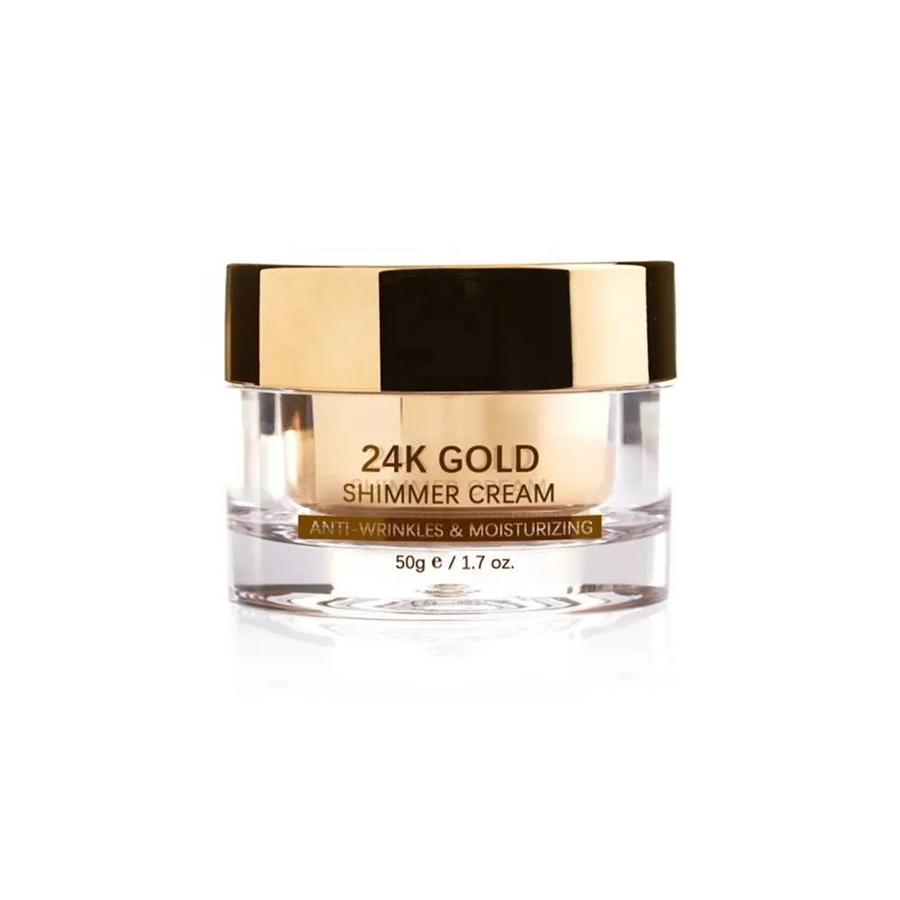 Collagen Firming Day Cream Hydrating Illuminating Lifting 24K White Gold Face Cream for Face Anti Aging