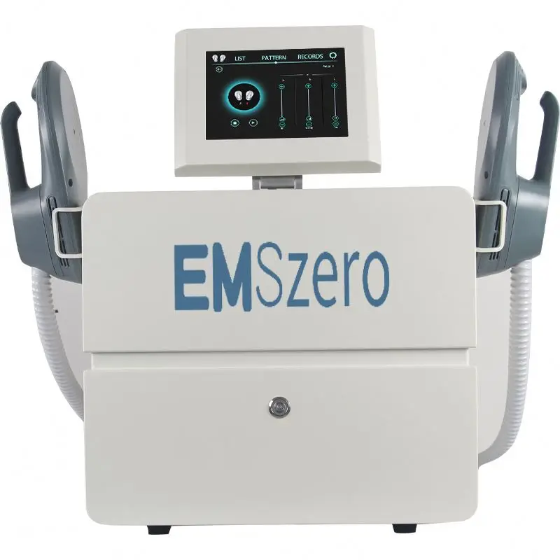 EMSZERO Portable 4 Handles with RF Fat Burning Muscle Building Emslim Mini Body Sculpting EMS Butt Lifting Machine with RF