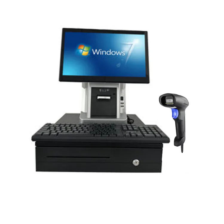 Современный терминал Windows 10 Pos кассовый аппарат высокого качества сенсорный передовая интегрированная система