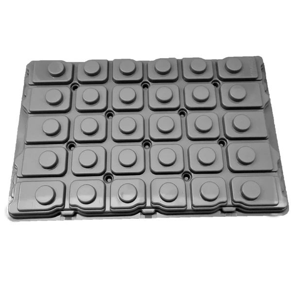 Custom clear plastic ABS PP PS electronics antistatic  design manufacturer blister pack esd pcb packaging  tray