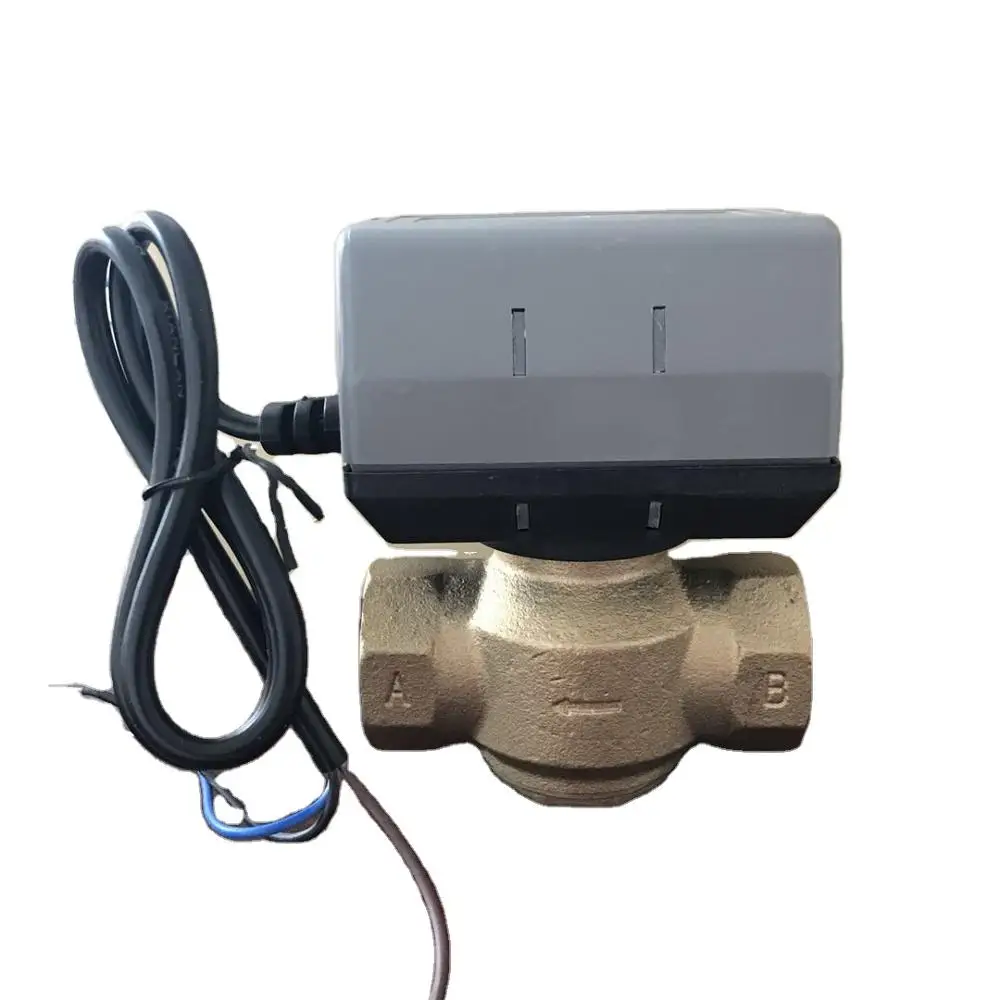 VC6013  VC4013 6000T  Honeywell Original Electric Three -Way Valve for Fan Coil  3/4  1 inch  two-Way