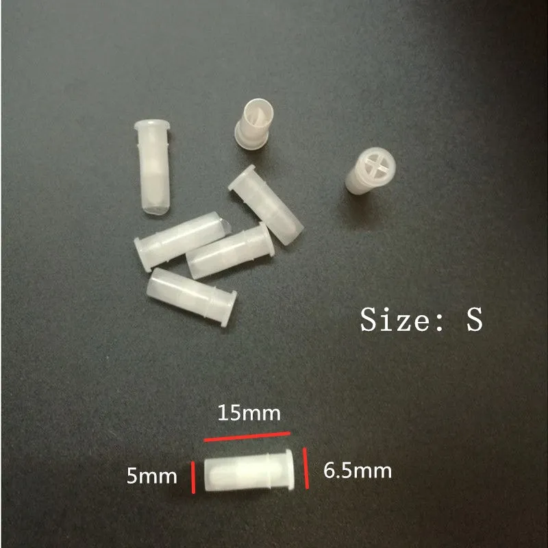 4000pcs/bag 15mm BB Whistle Acoustic Generator Sounder Toy Accessories Plastic Spare Sarts Small Size Double Sound