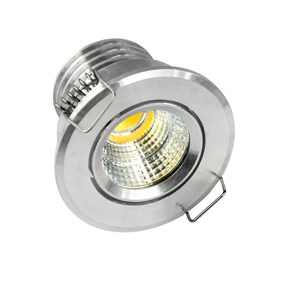 Best suppliers anti-glare led downlight 3W COB recessed led downlight for cupboard