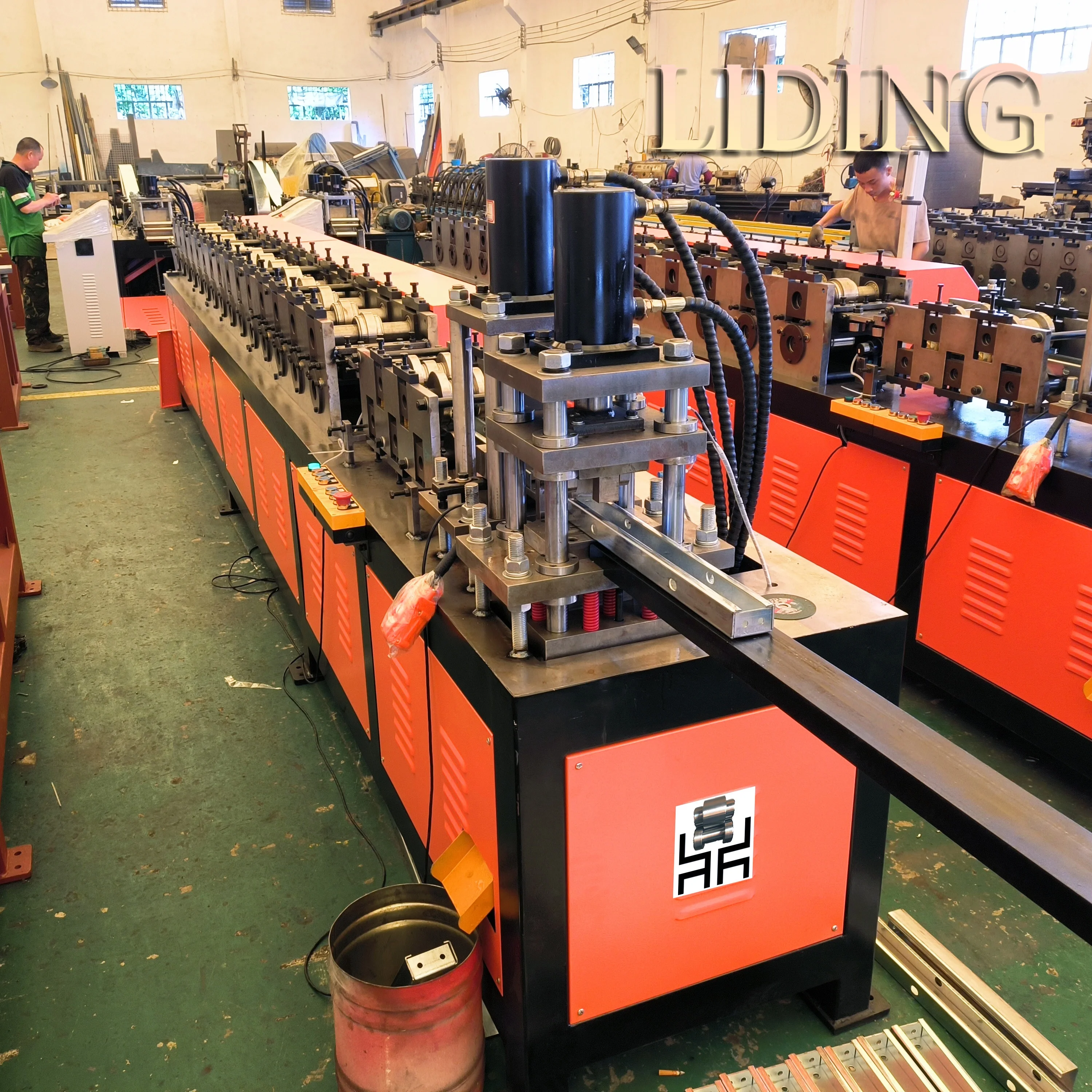 air blower base roll forming machine Steel Purlin C Beam Cold Roll Forming Machine U purlin Keel making machine