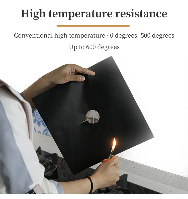 2022 Stove Protector Cover Liner Gas Stove Reasonable Burner Protector Kitchen Accessories Mat Cooker Cover