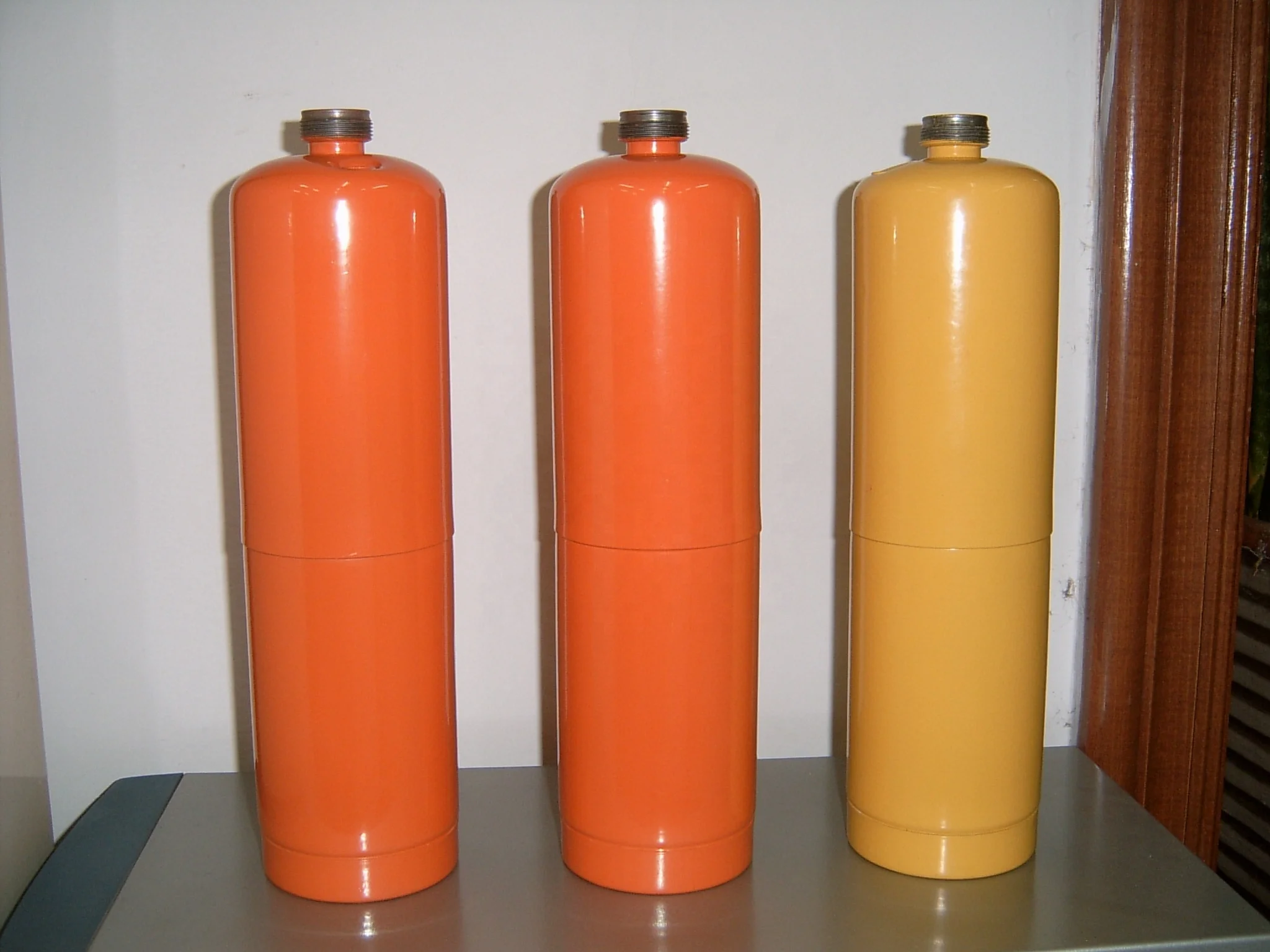 empty DOT standard 14oz mapp gas cylinder for sale with CGA600