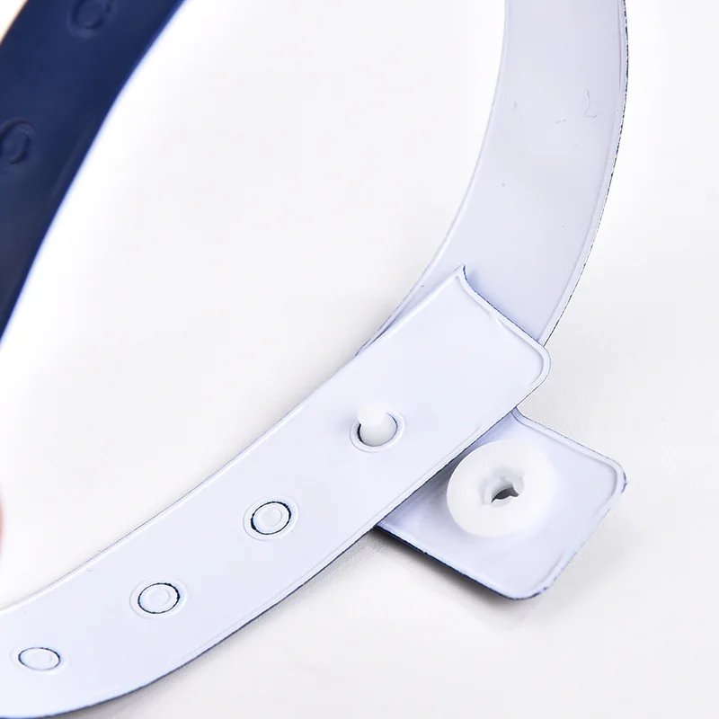 one time use events festival party blank bracelet custom wristband with logo