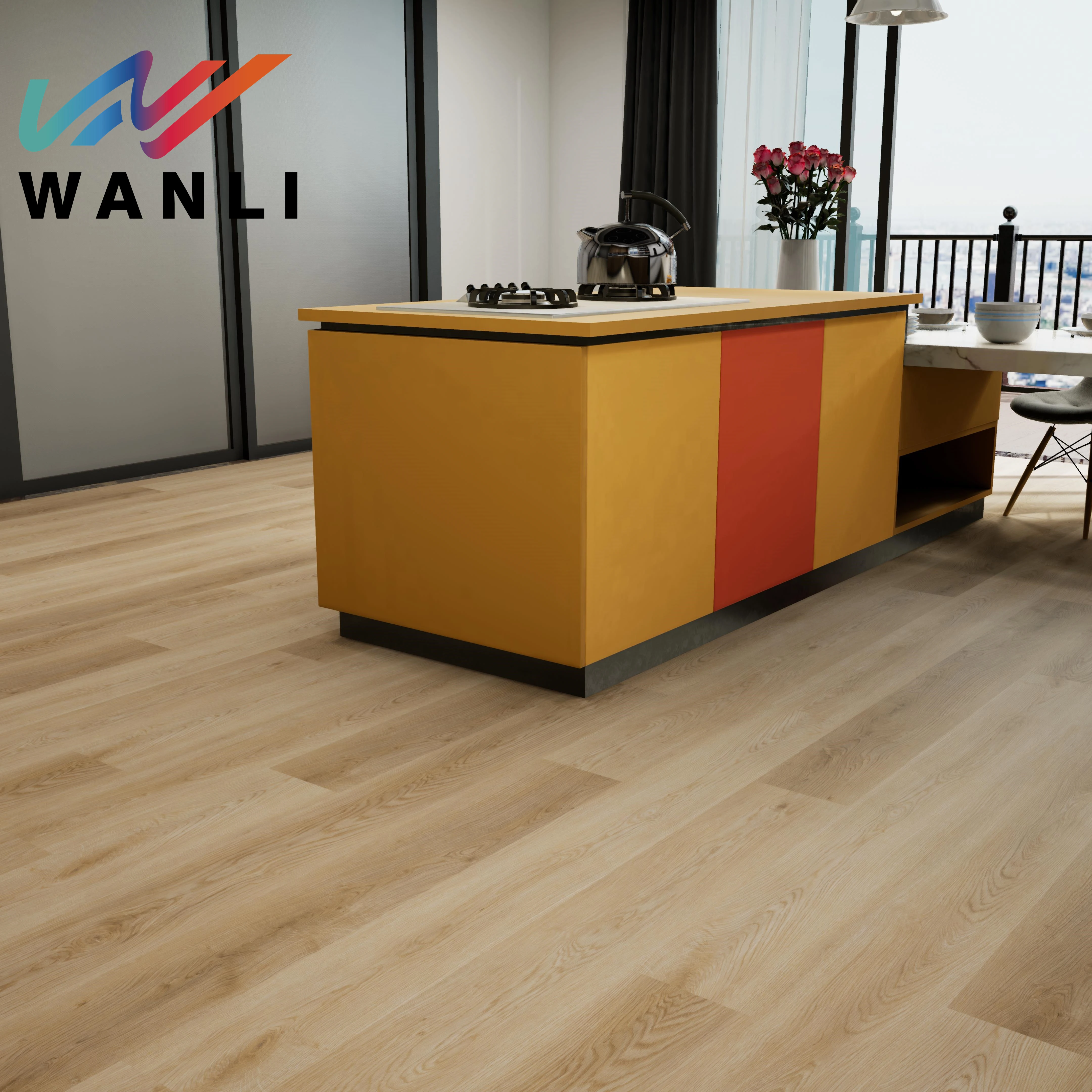 Wholesale price concessions 100% waterproof Rigid Core wood grain Flooring SPC flooring