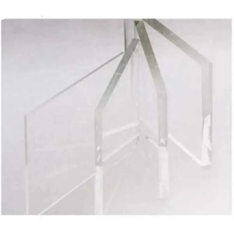 1mm Low Iron Ultra White Transparent Glass 99% Ultra White Glass for Watch Display Mirror, Computer Monitor Low Iron Float Glass