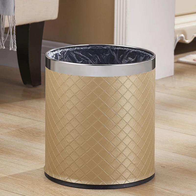 Small Trash Can Durable Garbage Can Waste Basket for Bathroom, Bedroom