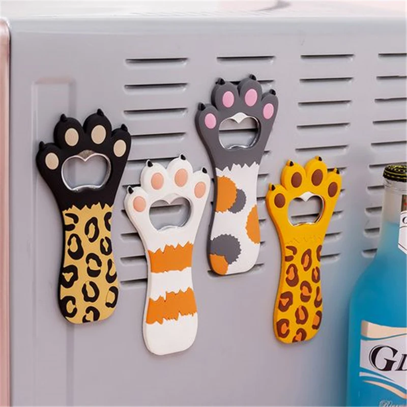 Promotion customized refrigerator magnet rubber 3D 2D soft pvc cat paw dog paw memorial refrigerator magnet
