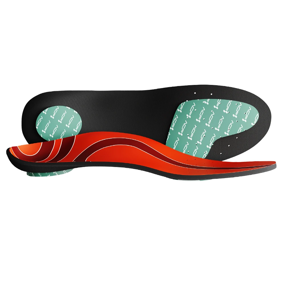 Wholesale High Quality Custom Gait Orthotic Insole Sports Orthotic Shoe Insert Arch Support Ortholite Insole for Sports