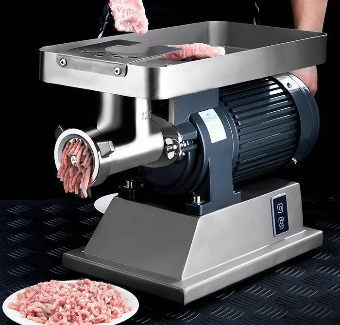 GRANDE Commercial Multifunctional Stainless Steel Meat Grinder Large Power Automatic Frozen Mincing Chopping
