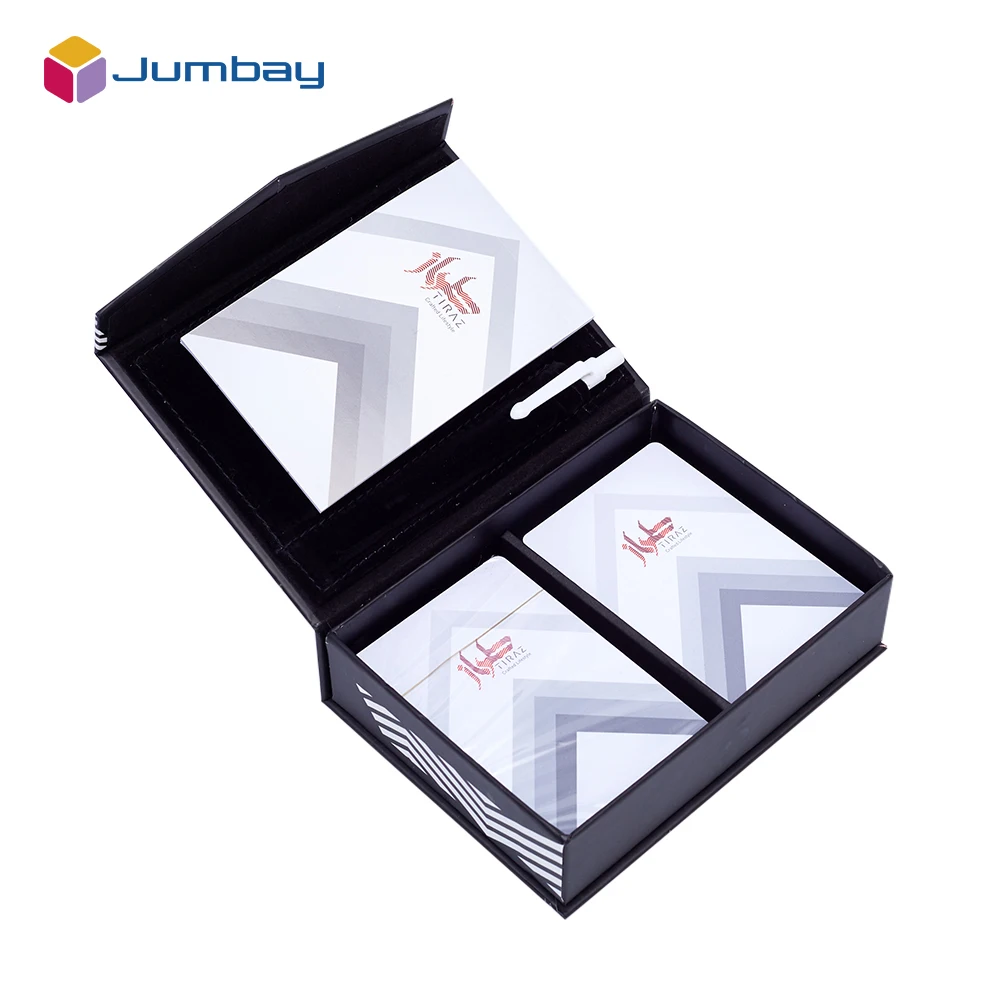 Customized Game Card Printing For Cardistry Fun Adults Popular Design Double Deck High-end Poker Playing Cards With Gift Package